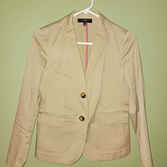 TALBOT Stratch Twill Jacket size, 2P, beige - Picture 2 of 8